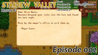 Stardew Valley — Havoc Farm — Episode 002 [upl. by Aihsel]