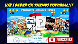 How to Install USB Loader GX Themes on the Wii [upl. by Ignacia]