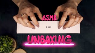 ASMR iPad 9th Gen Unboxing ✨ soft spoken tapping tracing [upl. by Neroled461]