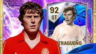 FC MOBILE 92 RATED EMILIO BUTRAGUEÑO UCL EVENT ICON GAMEPLAY REVIEW IS HE A BEST ST IN GAME [upl. by Muriah]