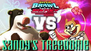 Otis vs Sandy Cheeks III  Super Brawl Showdown v030b Full Match Gameplay [upl. by Tuneberg]