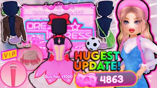 HUGEST DRESS TO IMPRESS UPDATE EVER Everything to Know New Sets Items Currency amp More  ROBLOX [upl. by Avahc759]