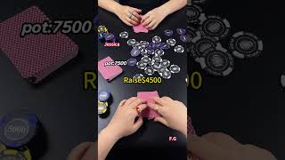 FINGER GAME  My opponent is very strong but I will definitely win pokervlog foryou whowins [upl. by Ariamoy597]