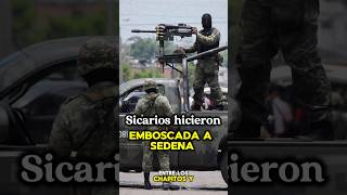 SICARIOS EMBOSCARON A MILITARES AL SUR DE CULIACÁN shorts mexico narcos culiacan [upl. by Andras373]