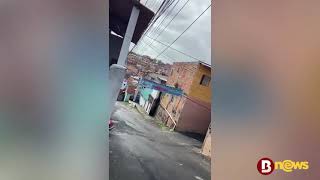 Suspeitos trocam tiros com policiais durante rondas no bairro do Arenoso [upl. by Oibirot]