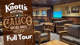 Knotts Park Update  Calico Social Hall Tour  Prestige Pass [upl. by Nyrual887]