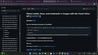 Module  12 Lab  3  Detect Labels Faces and Landmarks in Images with the Cloud Vision API [upl. by Eniamerej]