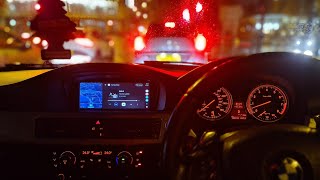 Rain Storm POV test drive  BMW E92 330I [upl. by Sirrap469]