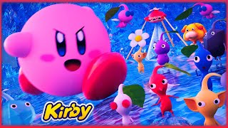 Kirby Vs Pikmin Animation [upl. by Harimas]