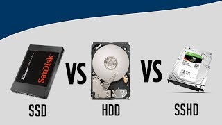 SSD VS HDD VS SSHD  Explained in Detail [upl. by Yesak961]