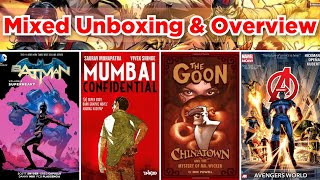 DC  Marvel  Dark Horse  Indian Comics Unboxing amp Overview  MUMBAI CONFIDENTIAL  Vikram Thakur [upl. by Shulock]