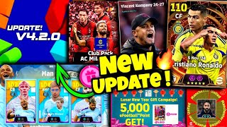 eFootball™ 2025 v420 Release Date New Premium Club Packs New Stadium Official Updates [upl. by Ramar280]