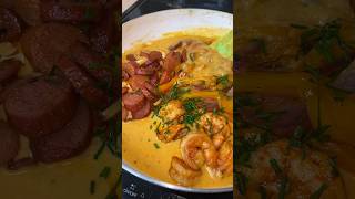 How to make Cajun Pasta cajunpasta cajun cajunpastarecipe cajunfood cajunsausage cajunseafood [upl. by Kress276]