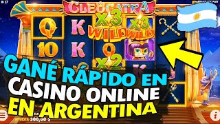 Gané 127000 ARS en casino online Argentina La máquina tragamonedas Cleocatra Casino en línea 2022 [upl. by Acysej461]