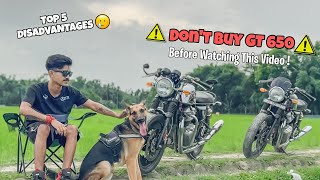 Continental GT 650 Advantage or Disadvantage  🤔  DN Vlog [upl. by Alyda]