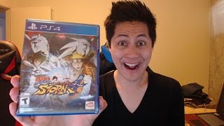 Naruto Shippuden Ultimate Ninja Storm 4 Unboxing PS4 Xbox One PC [upl. by Mckay915]