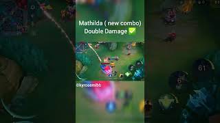 Flying Double Damage Combo ✅️🗿 mobilelegends mobilelegendsbangbang mlbbcreatorcamp mobilelegend [upl. by Ahsinek]