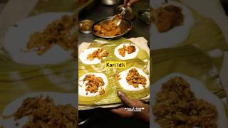 KARI IDLI 😍🤤 CHICKEN STUFFED IDLI 💢💥Jeyam Chettinad Mess  Travel and taste [upl. by Gnad668]