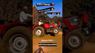 Mahindra Arjun 555 DI ♥️ tractor 800 कुंटल overload 🚜 shorts trending shayanbhai arjun [upl. by Owiat]