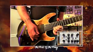 Lead guitar sample of the DSM Humboldt Simplifier MKII MK2 MKII with a metal tone [upl. by Vania175]