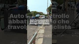 Incidente stradale a Milano provoca tre feriti tra cui una ciclista di 43 anni in gravi condizioni [upl. by Macegan942]