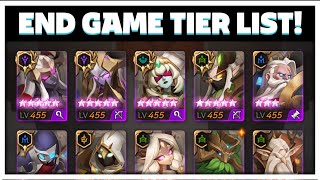 Best End Game Heroes Tier List by BlacHusk  F2P Day 71 — Souls • Habby [upl. by Ellehcal]