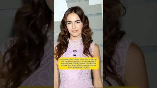 Camilla Belle short biography hollywood celebrity model actress [upl. by Lleret816]