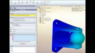 Using Simulation tools In SolidWorks Premium in assemblies [upl. by Scrivenor]