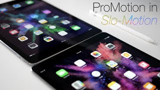 iPad Pro 105inch 120Hz ProMotion In Slow Motion 4K60 [upl. by Hassi382]