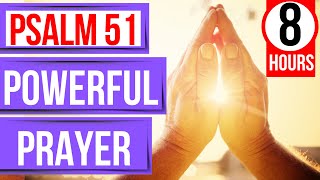 Psalm 51 Prayer Bible verses for sleep with Gods WordPeaceful Scriptures Prayer for forgiveness [upl. by Atiuqam]