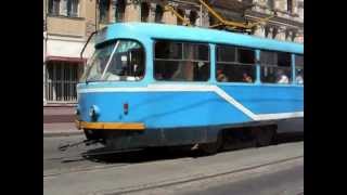 Odessa Trams and Trolleybus June 2012 [upl. by Groos]