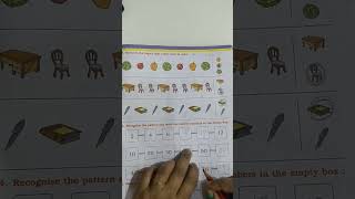 maths workbook class1  topic  patterns Maharashtra board [upl. by Sukey]