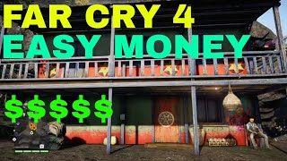 Far Cry 4 Easy Infinite Money Farming Gameplay [upl. by Norok]