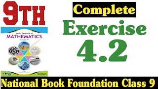 Class 9 Maths Chapter 4 Exercise 42  math class 9 chapter 4 exercise 42  Fazal Academy [upl. by Anailuj]