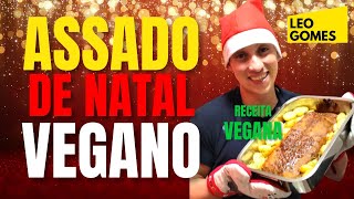 RECEITA DE ASSADO VEGANO  SEM GLÚTEN PRATO PARA O NATAL [upl. by Eninahs]