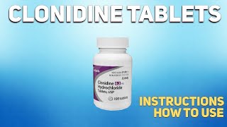 Clonidine tablets how to use Uses Dosage Side Effects Contraindications [upl. by Meisel464]