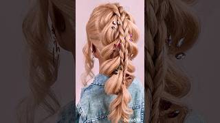 ✨Fashionable Ponytail Hairstyle dariastil hairstyle ponytailhairstyles hairtutorial braids [upl. by Mcclimans]