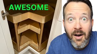 Reacting To The Best amp Worst Corner Cabinet Ideas [upl. by Namdor]