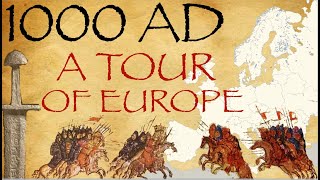 1000 AD  A Tour of Europe  Medieval History Documentary [upl. by Akemor]