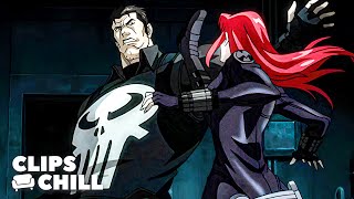 All The Best Action Scenes From Avengers Confidential Black Widow amp Punisher [upl. by Walters146]