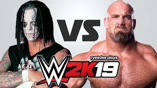 WWE 2K19  Vampiro vs Goldberg [upl. by Ashok8]