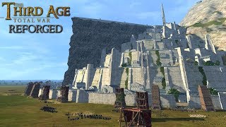 Third Age Total War Reforged  THE FINAL STAND AT MINAS TIRITH Battle Replay [upl. by Gloriana]