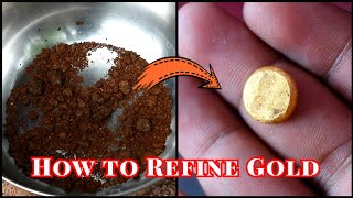 How to Refine Gold from Alloy  Step by Step Procedure to Refine Gold amp Silver  Gold Smith Jack [upl. by Atsirak]