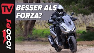 Neuer Roller Alleskönner Honda ADV350 2022 Test [upl. by Georgie]