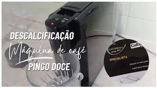 Descalcificação de máquina de café pingo doce limpeza e higienização EP286 [upl. by Nnylodnewg]