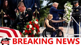 John McCains Son Calls Trump’s Arlington Appearance Disrespectful Watch Now [upl. by Dosia]