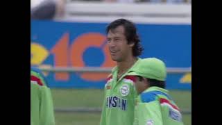 World Cup 1992 Match 22 Pakistan vs South Africa  Brisbane Highlights [upl. by Baptlsta81]