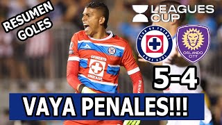 Cruz Azul vs Orlando City  Penales Resumen Hoy  Dieciseisavos De Final  Leagues Cup 2024 [upl. by Carlton]