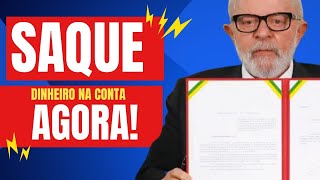 DINHEIRO DISPONÍVEL PARA SAQUE IMEDIATO VEJA COMO SACAR dinheiro dinheiroonline [upl. by Christmas]