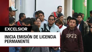 Inicia emisión de Licencia Permanente para CDMX y Edomex [upl. by Nylanna]